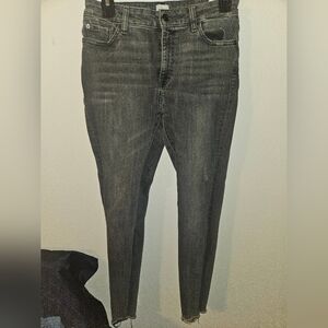 Madison Womans Gray Midrise Skinny Jeans Size 6/28
